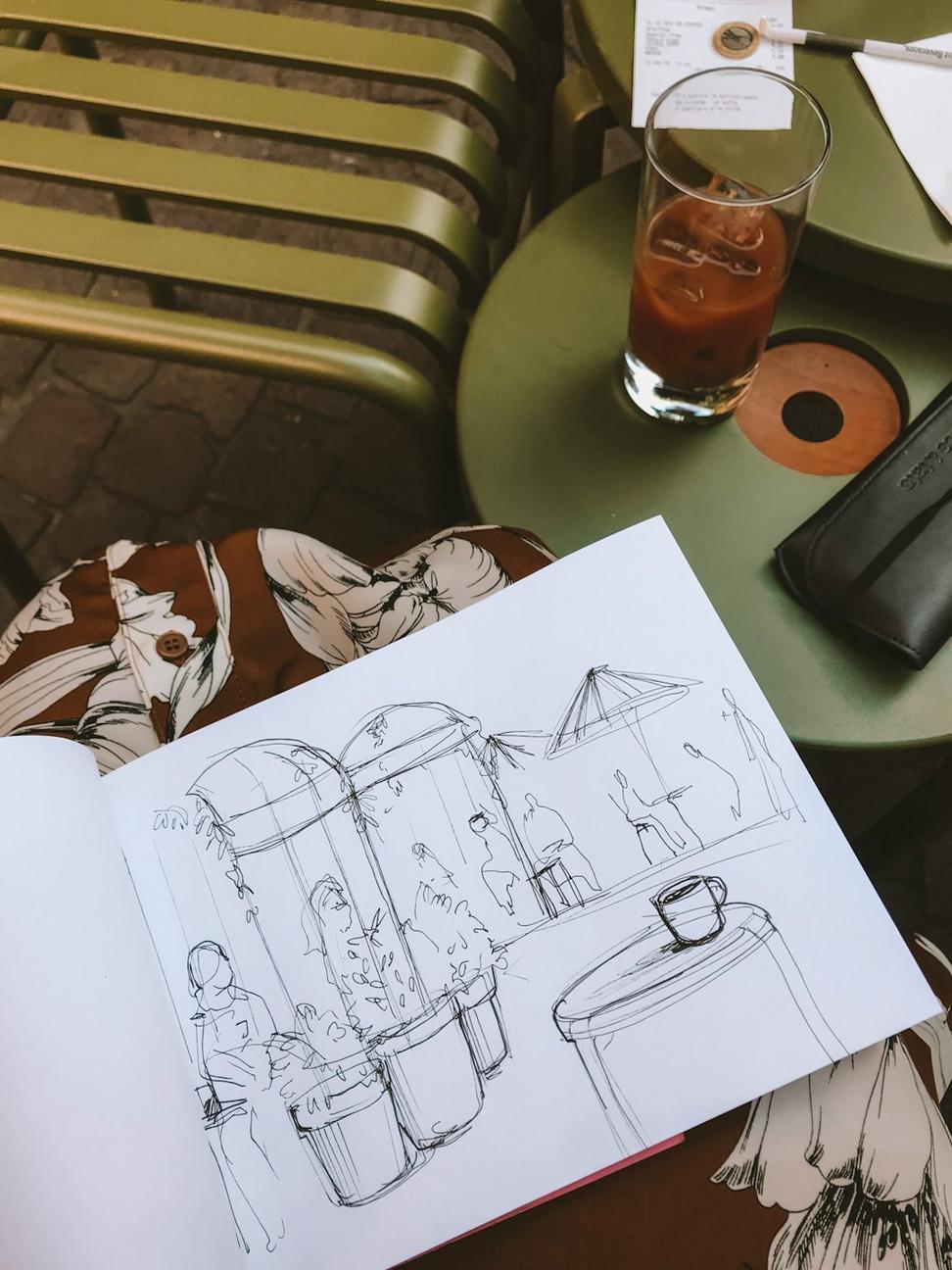 Architectural sketches